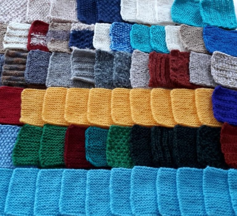 Stricken für den guten Zweck Wanderlatsch e.V.